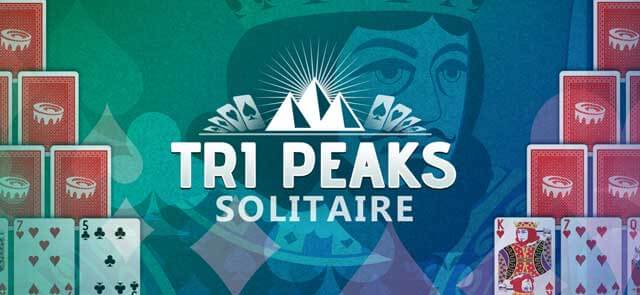 Bowman Extra's free Tri-Peaks Solitaire game 