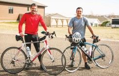 Cycling for a cause: Bowman native to make 2,425-mile trek