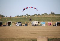 WHAT’S THAT?: Parachute planes soar through sky