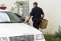 DEVELOPING: Police remove bags of items from alleged crime scene