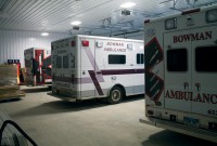 New Bowman Ambulance garage officially opens