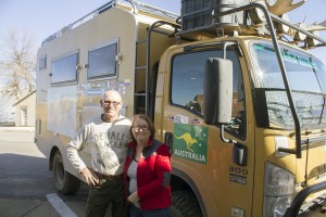Australian couple with unique vehicle turn heads on Main