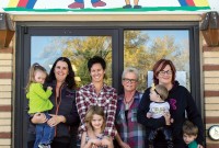 Here They Go, Again: Here We Grow Again Daycare surprises school with donation