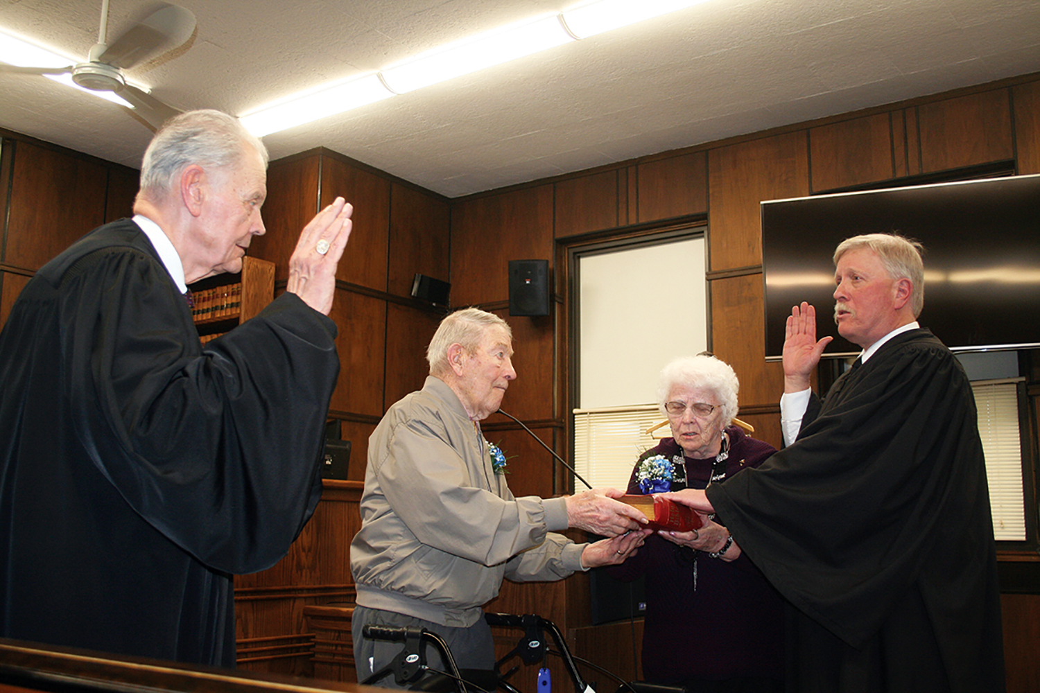 Gion sworn in as new judge for southwest North Dakota
