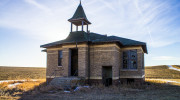 Little schoolhouse on the prairie: There’s a hidden gem of forlorn beauty south of Rhame (with photo gallery)