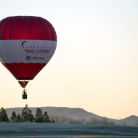 DID YOU SPOT IT? Hot air balloon takes early morning flight over Bowman to set world record (with video)
