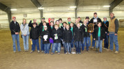 Senior team takes top honors at livestock judging contest