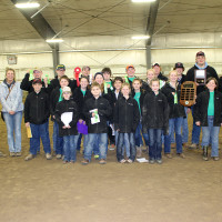 Senior team takes top honors at livestock judging contest