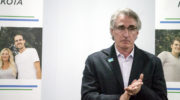 GOP gubernatorial candidate talks local powers, innovation with Bowman crowd (with video)