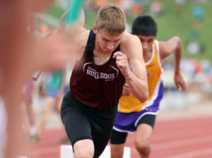 With heart and grit: Boys relay team shatters record, wins second at state