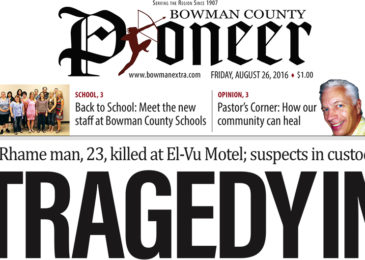 The Pioneer E Edition for 8-26-16