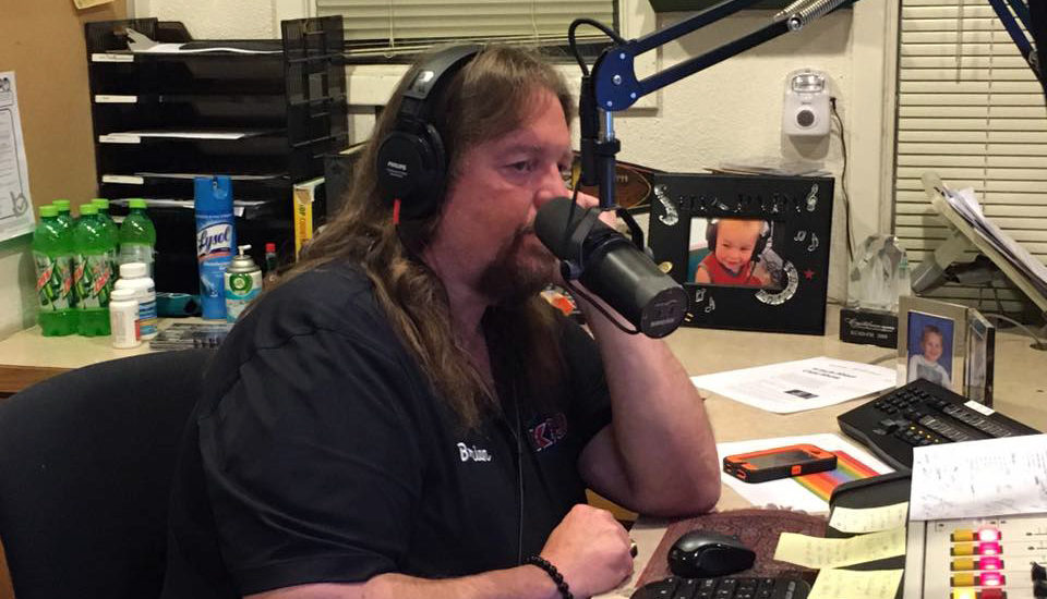 Brian Gary, a radio personality and blogger, had a sudden panic attack as he was passing through Bowman County after a family wedding in Mandan, and was found by a local officer.