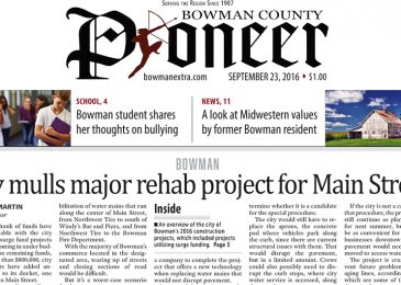 The Pioneer E Edition for 9-23-16