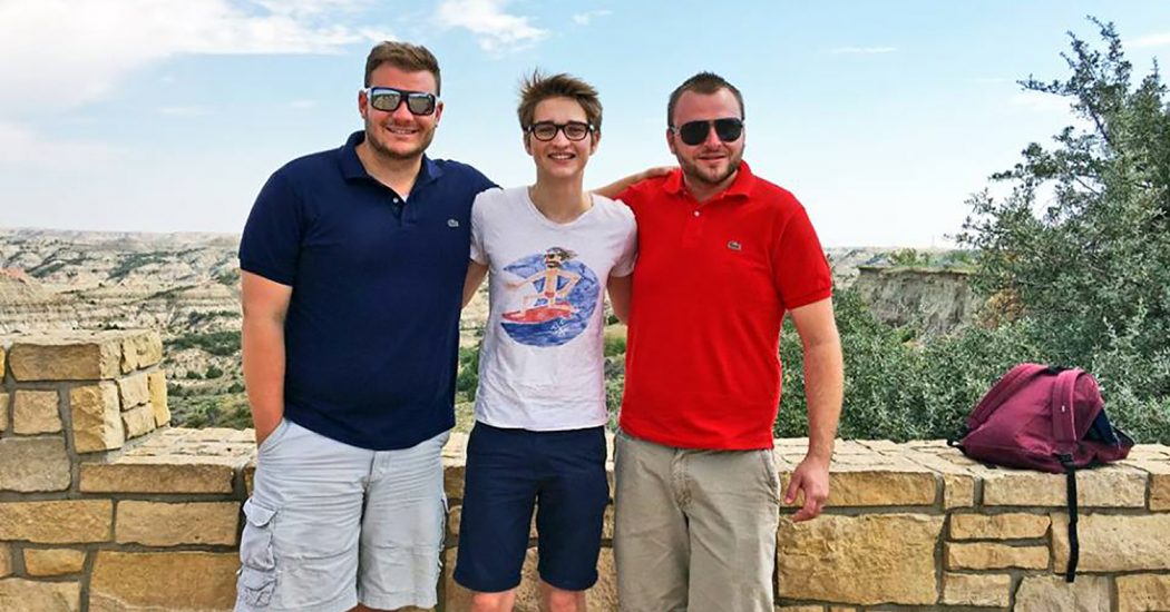 Jérémy Dahan, a native of southwest France, came to Bowman in late August. His host parents, Bryce Martin, editor of The Pioneer, and Nate Lee, publisher of The Pioneer and The Finder, welcomed him with open arms, since taking several trips to show the exchange student what the region is all about including a stop at Theodore Roosevelt National Park in Medora.