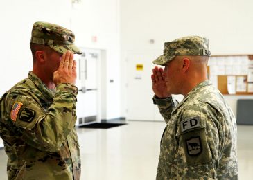 Former Bowman County resident moves up in military command