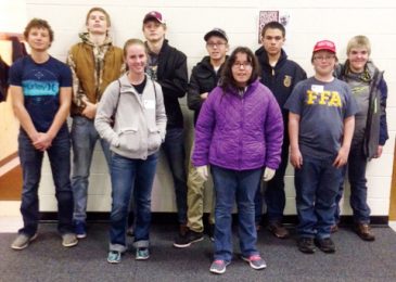 Bowman County FFA students participate at Ag Activity day