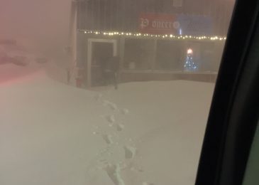 City advises no travel; Watch video of drive through Christmas blizzard