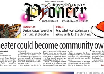 The Pioneer E Edition for 12-23-16