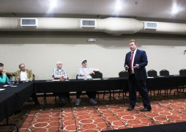 Attendance small, speaker big for Chamber meeting
