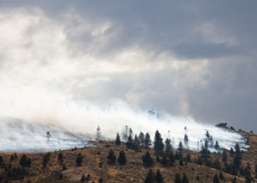 Wildfires bring haze to southwest ND